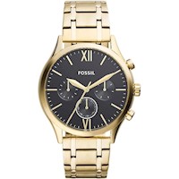 RELOJ FOSSIL FENMORE BQ2366 DORADO, MULTIFUNCIÓN Y ELEGANTE PARA MUJER, DE